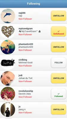 InstaFollow for Instagram android App screenshot 6